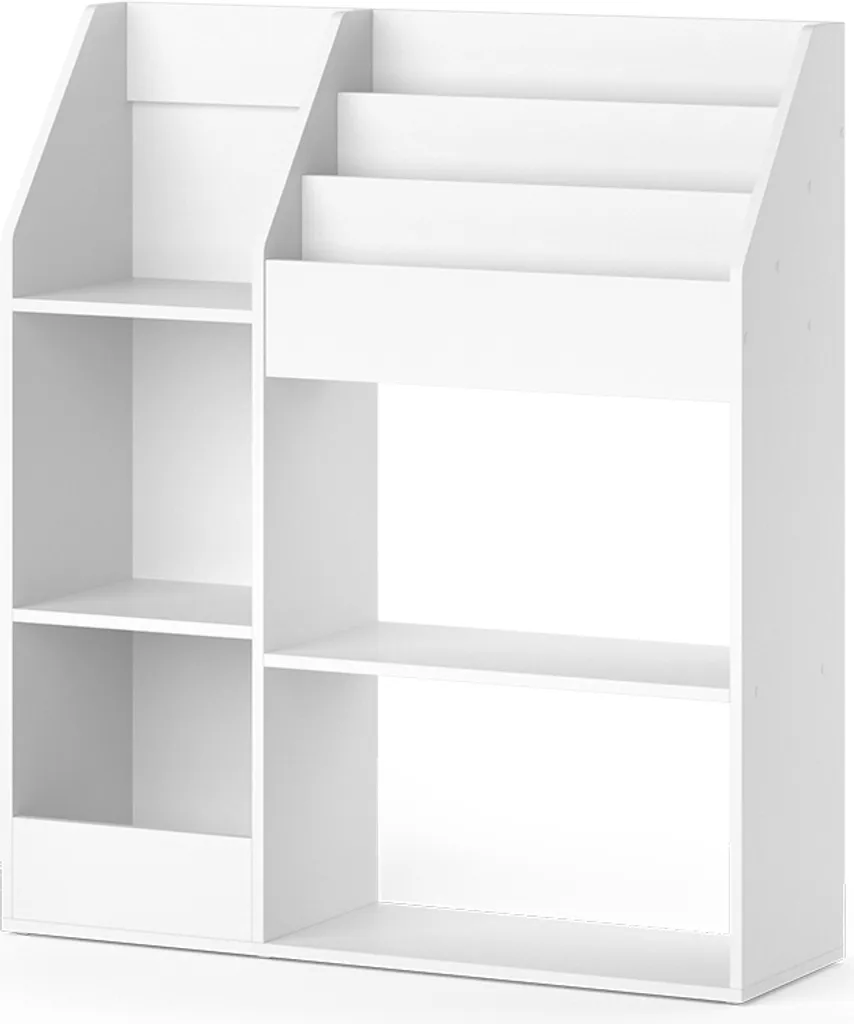 Bibliothèque pour enfant Vicco Luigi Blanche 100x114cm au Design Moderne