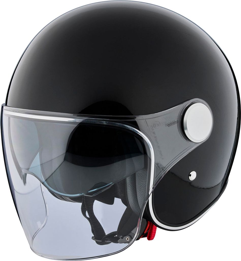 Peroz Viagi Jethelm, schwarz metallic, 2XL