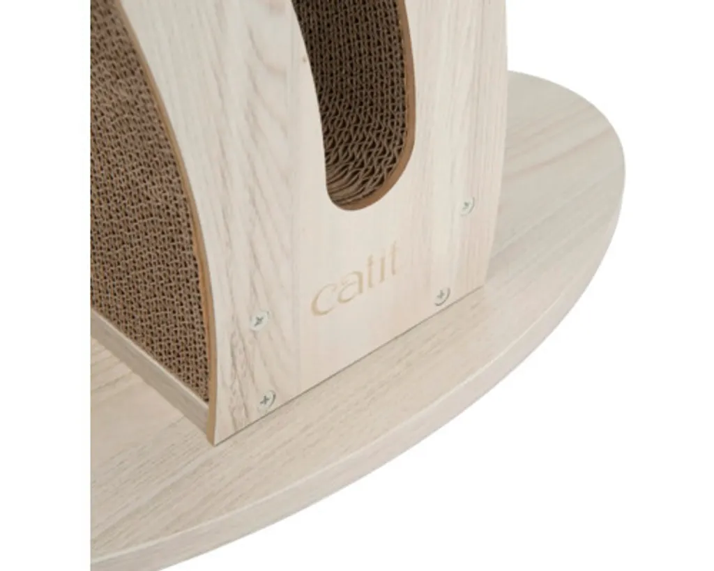 Catit Pixi Scratcher Queue de Chat - Griffoir robuste avec herbe à chat - 8