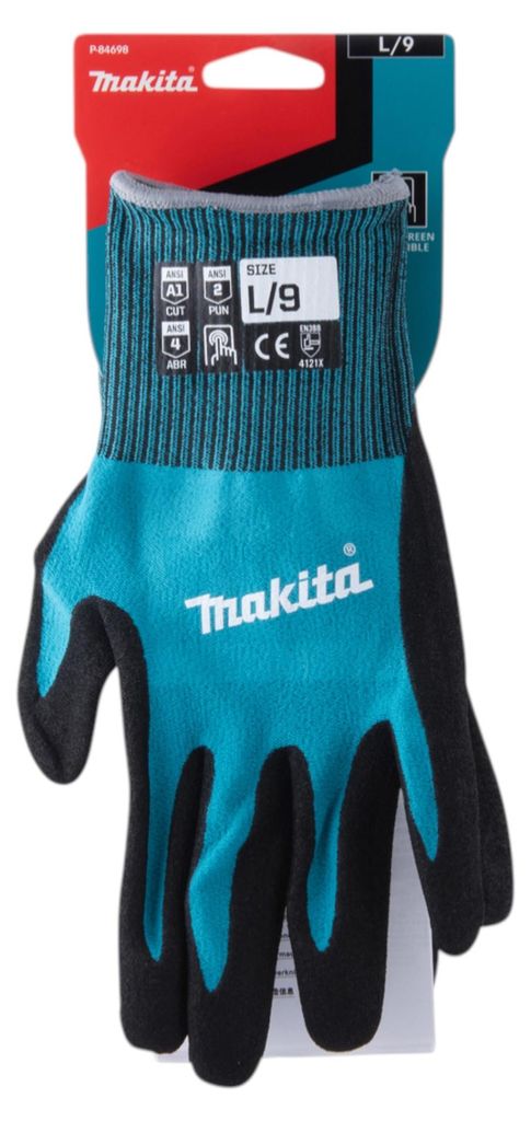 Makita Arbeitshandschuhe - Nitril - Touchscreenfähig - Öl-, Produktbild 