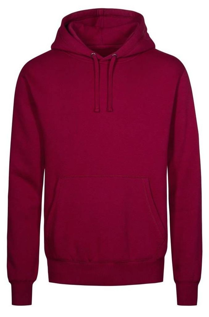 X.O By Promodoro - Kapuzenpullover für Herren LT5226 (L) (Beerenrot)