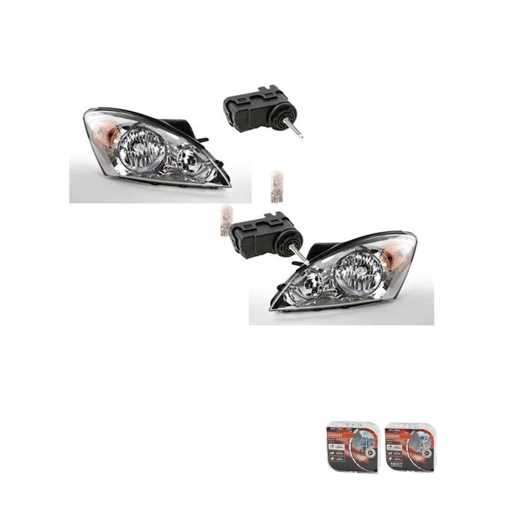 Johns, Scheinwerfer Osram Night Breaker Laser passend für Kia Cees Pro Ceed 06-09 Li rec 921011H000 921301H000 9213011H000 921021H000