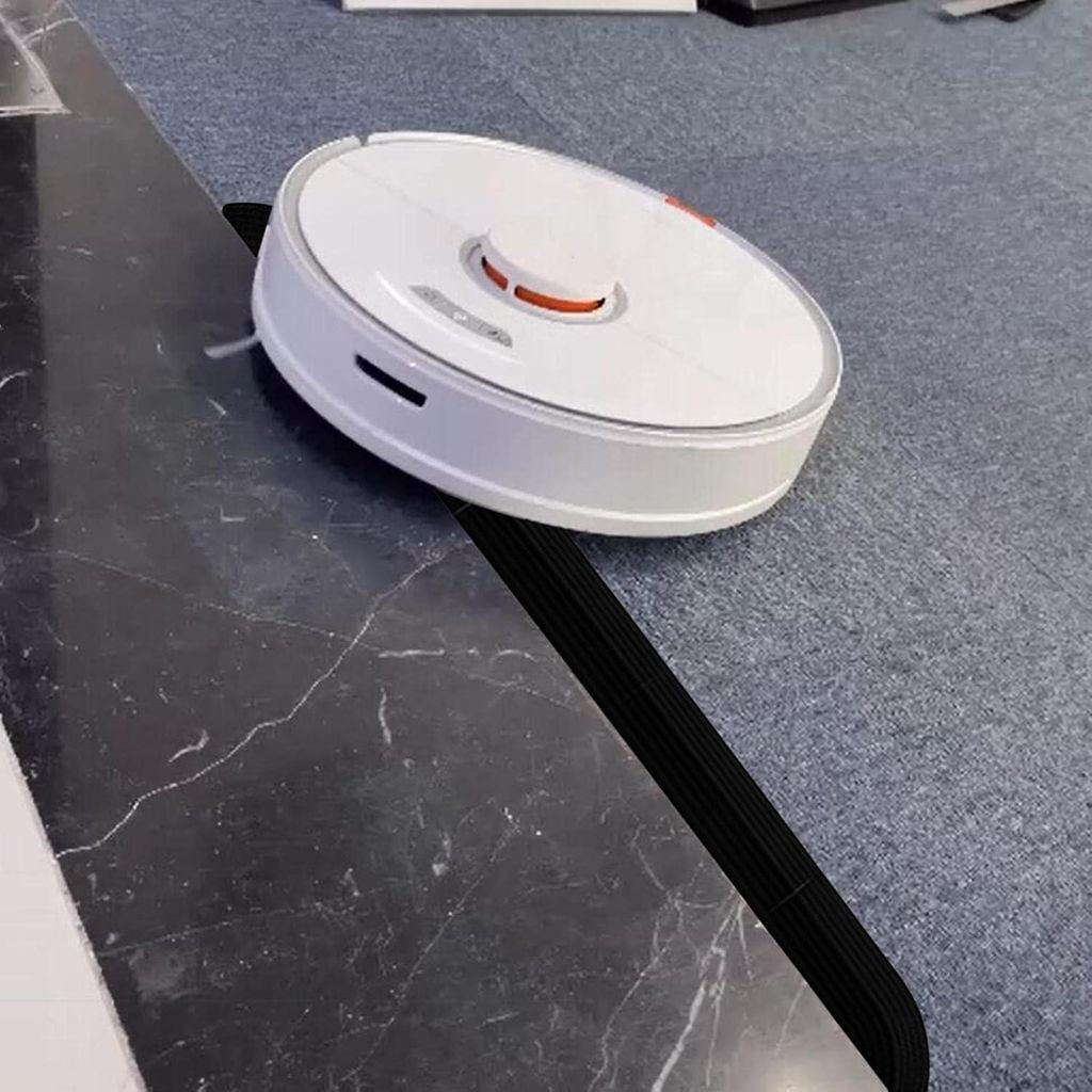 INF Roboterstaubsauger Zubehör - Schwellenrampen (2er-Set) Weiß