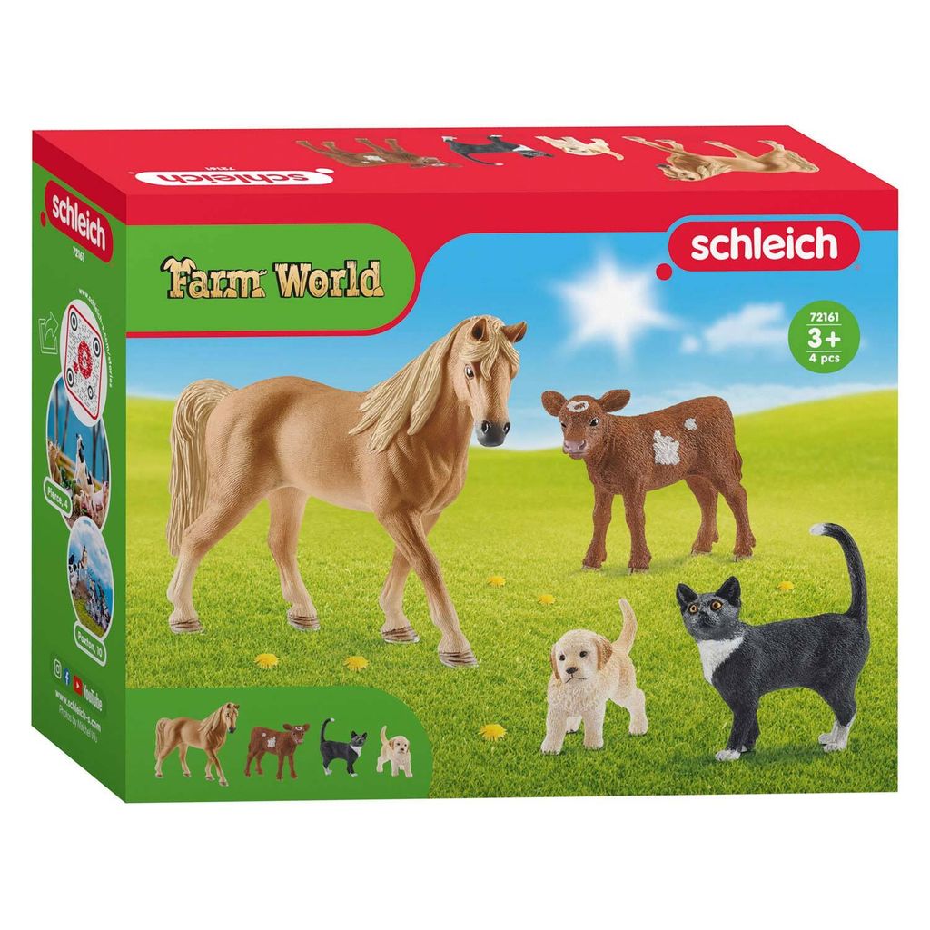Set 4 statuette, Schleich, Multicolore Immagine del prodotto 