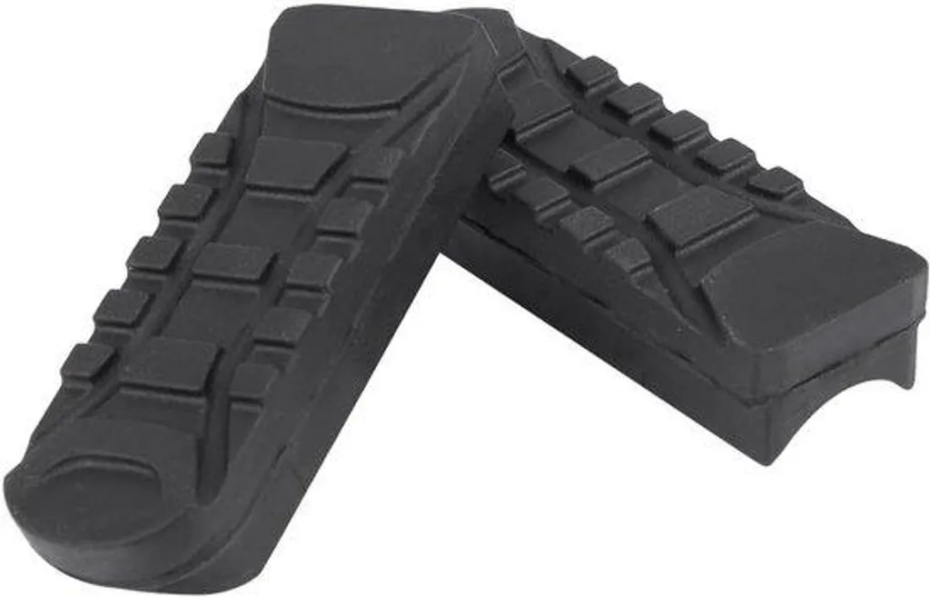 Repose-pieds en caoutchouc réglable pour moto - Modèle Universel ERGO-X