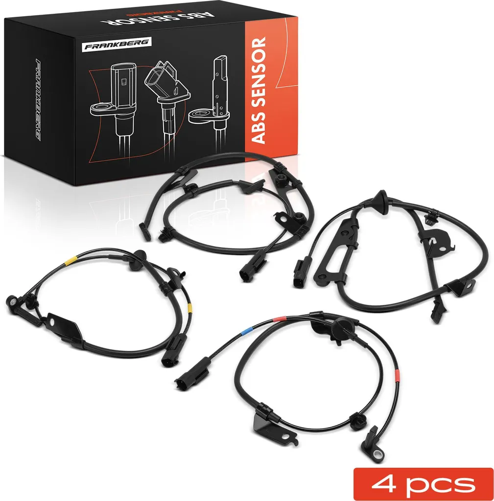 Supprimer Voyant ABS Mitsubishi Lancer et Outlander - Kit 4 Capteurs Pro