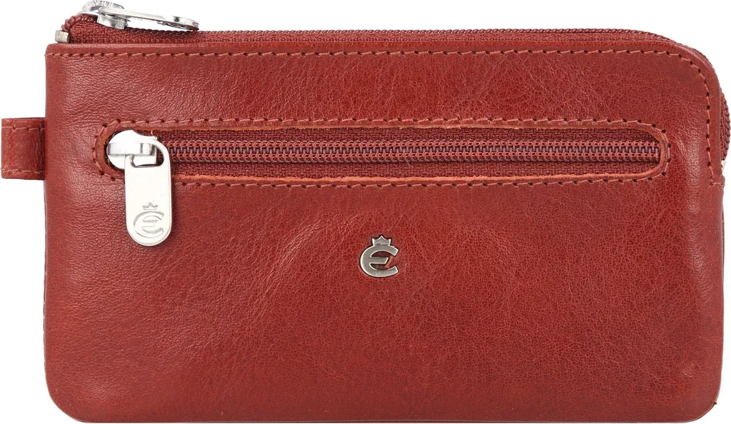 Esquire Toscana étui à clés en cuir véritable marron - Modèle Key Case