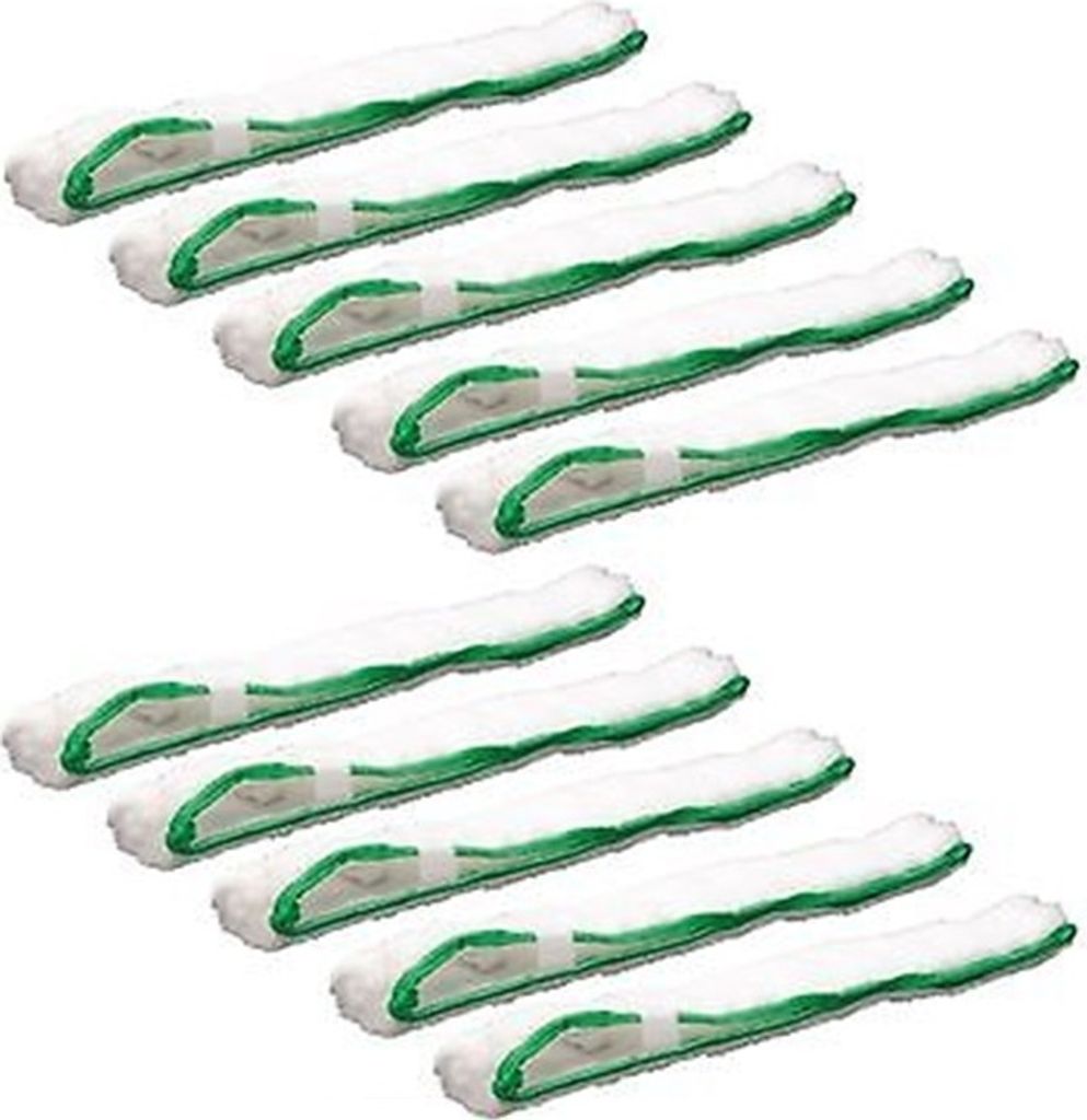 10 x Mikrofaser Einwascher Strip für Fensterwischer 45 cm