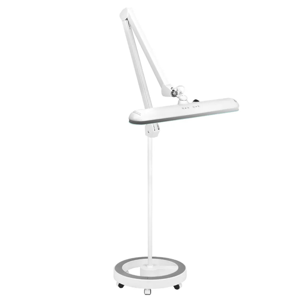 Lampe d'atelier LED Elegante 801-Tl avec trépied réglable - Blanc pur
