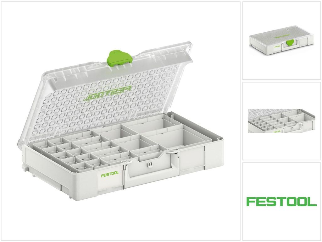 Festool-organizer SYS3 ORG L 89 20xESB ( 204856 ) Productafbeelding 