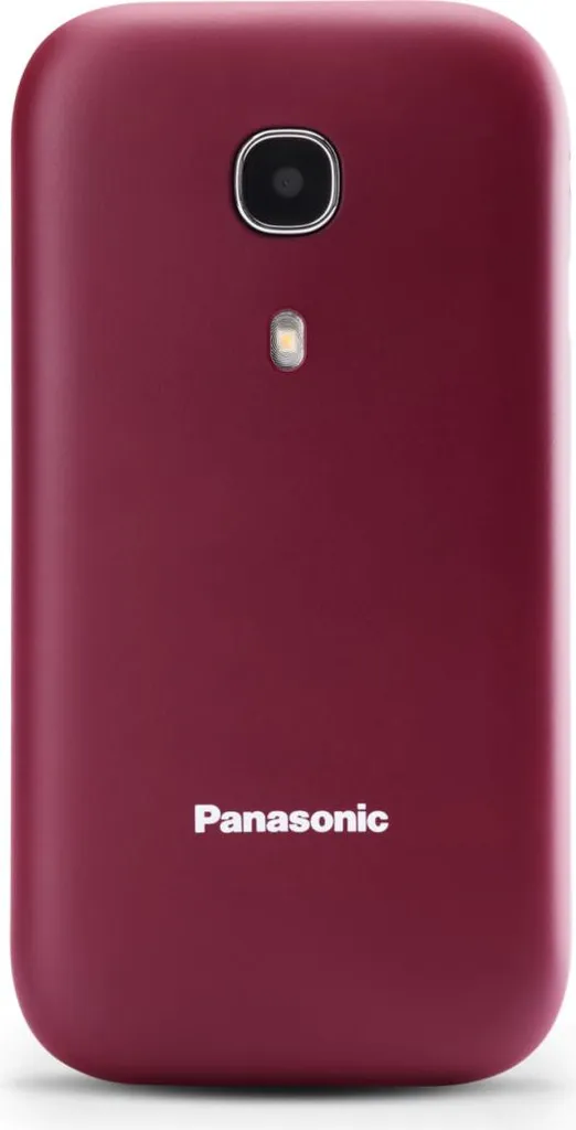 Cellulare Rosso Panasonic KX-TU400: Regalo Ideale per Senior