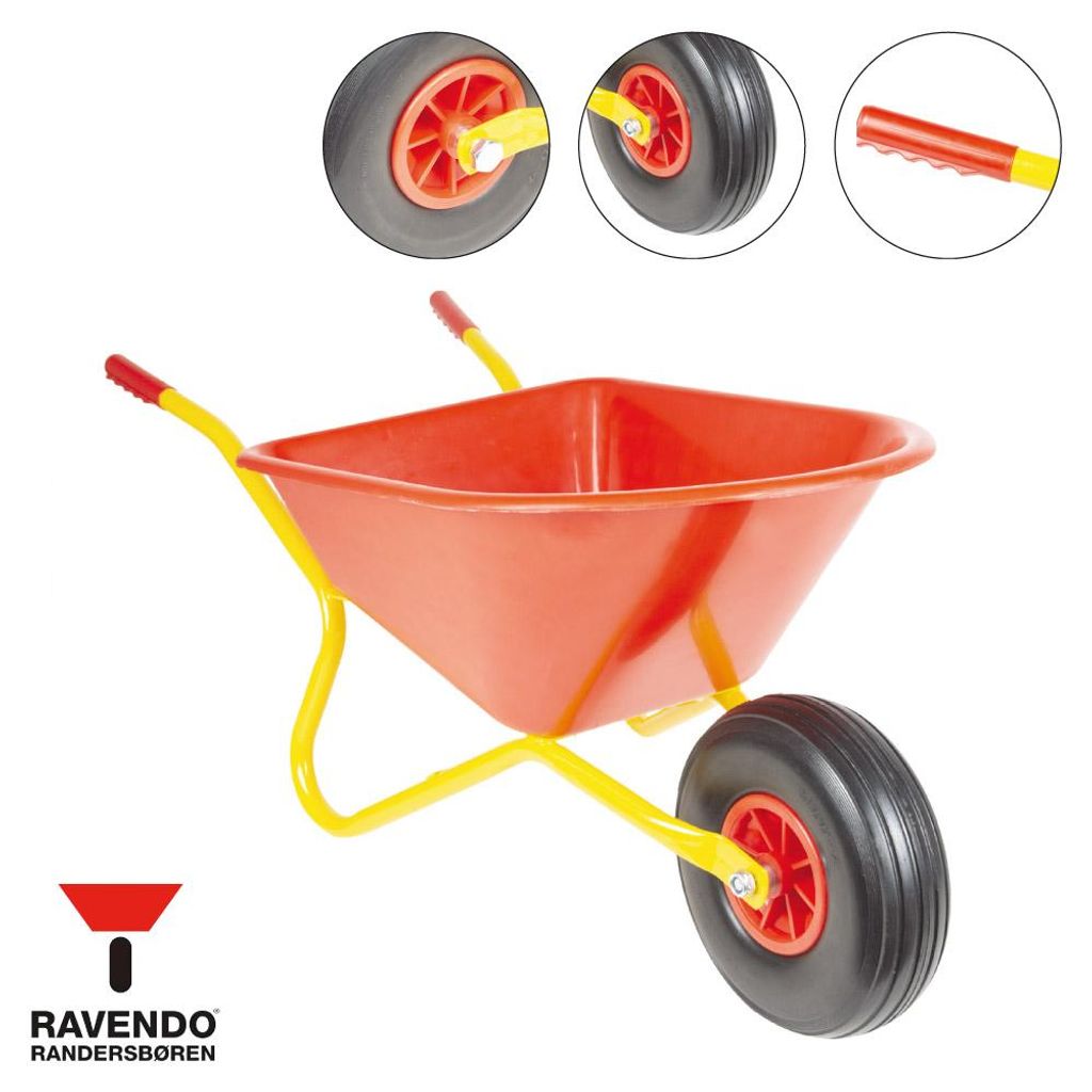 RAVENDO Kinder Schubkarre Kinder Kinderschubkarre Produktbild 