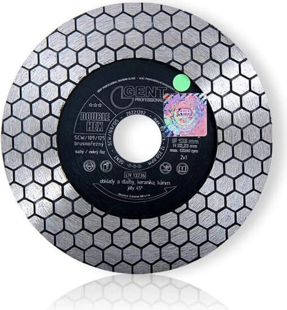 Disque Diamanté Anti-Éclats pour Poncer et Couper les Matériaux Fragiles