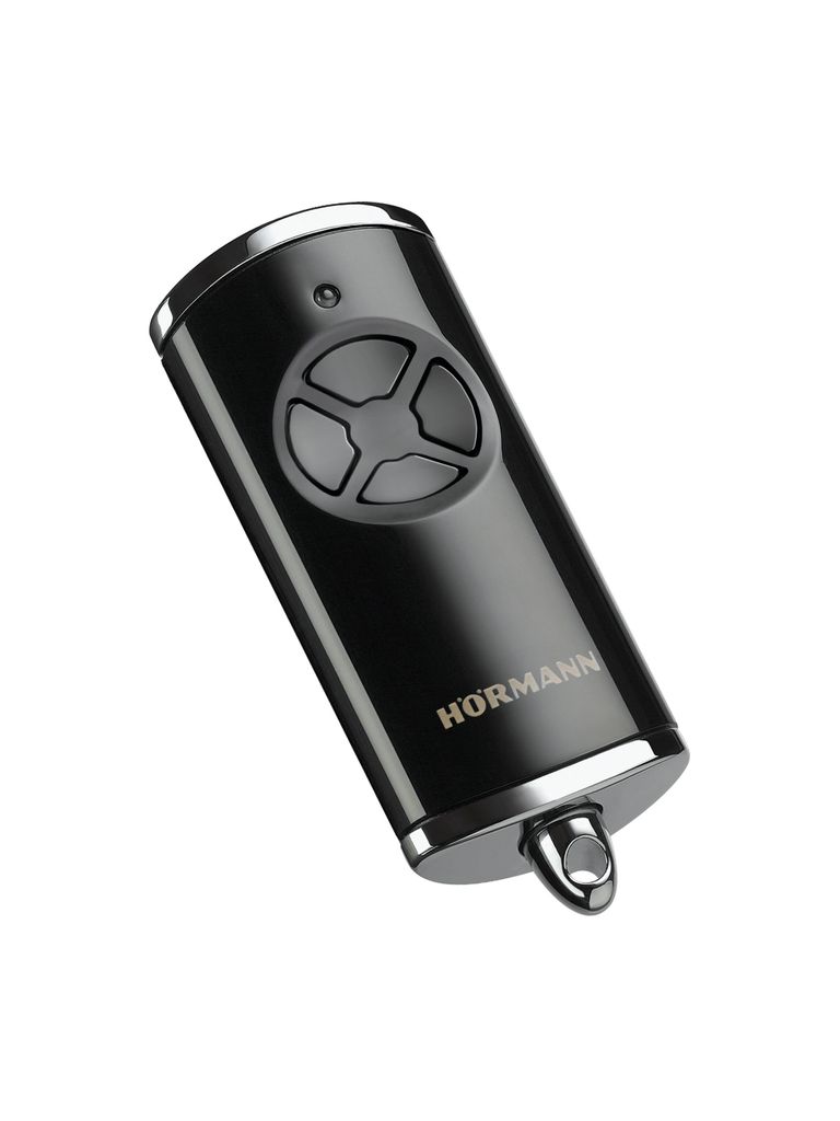 Hörmann Handsender HSE4 868-BS Hochglanz Chrom schwarz Produktbild 