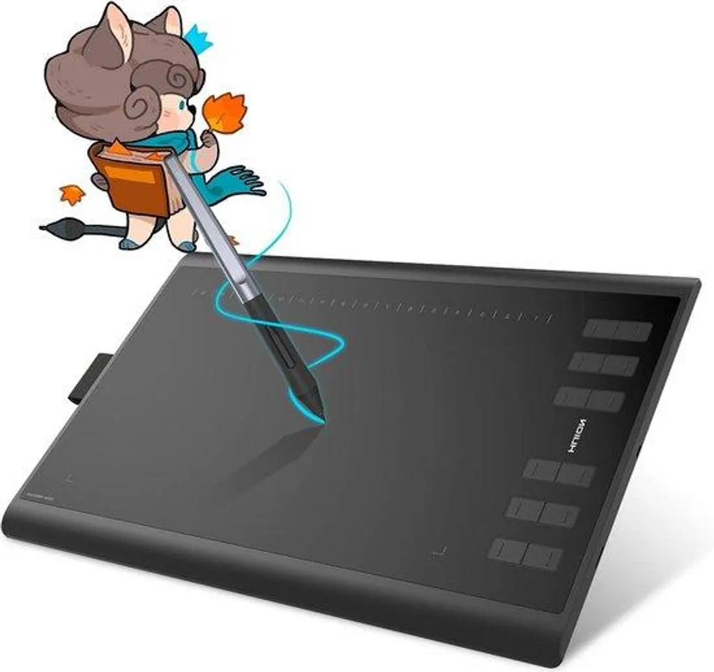 Tablette graphique pour dessin et retouche photo pro 10 x 6,25 pouces