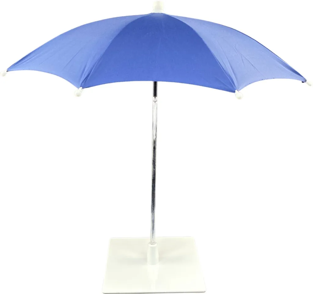 Mini Ombrellone da Tavolo Blu 60x56 cm - Design Moderno per Esterni