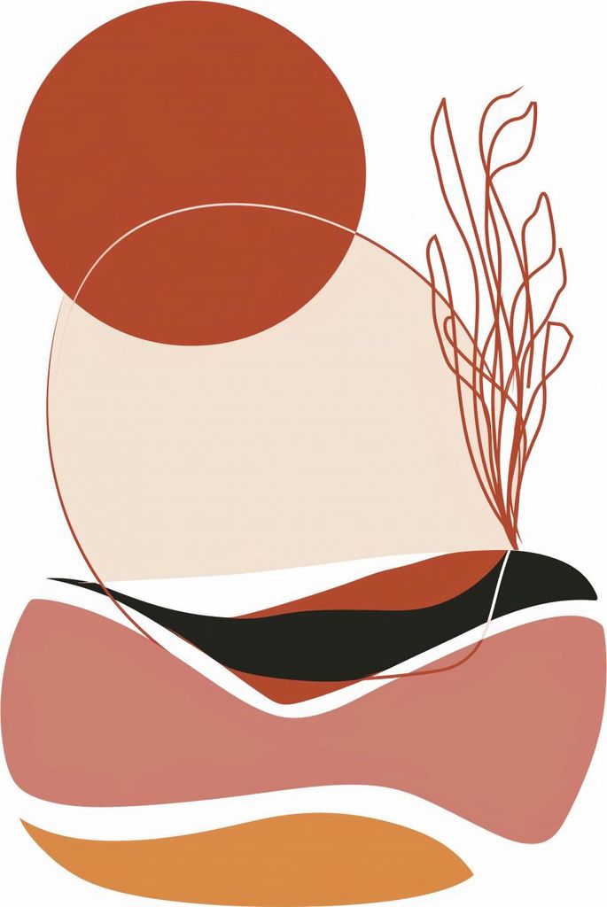 Plakat 42x59,4cm Nachmittag
