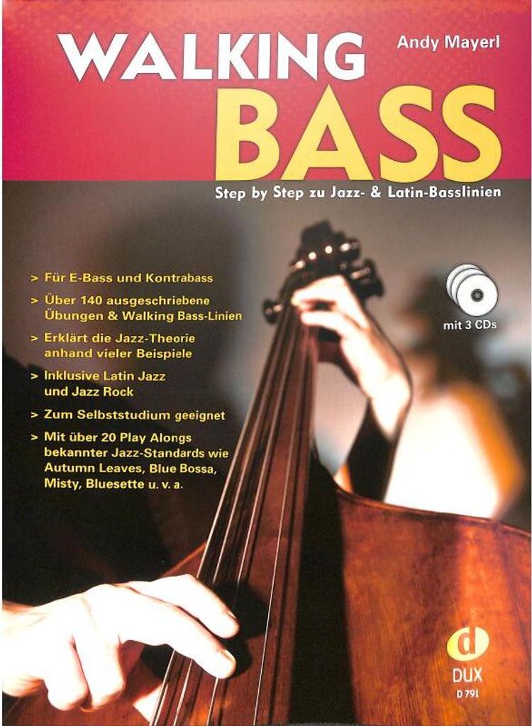 Walking Bass, m. 3 Audio-CDs
