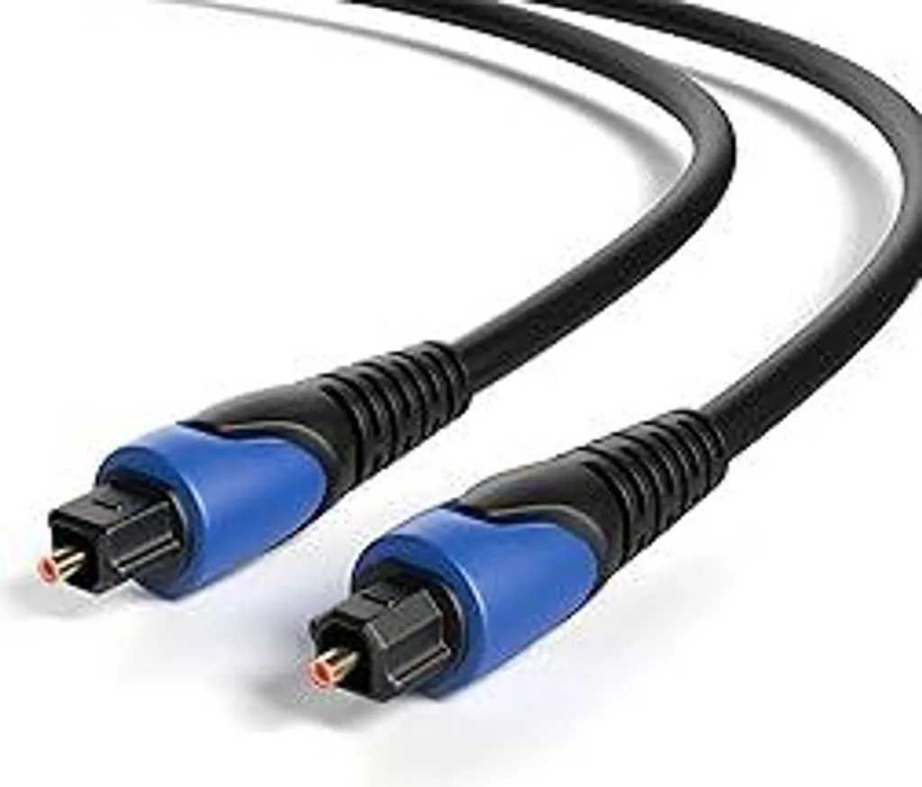 Cavo Ottico 2m per Gaming PS4 e PC | Audio 5.1 Digitale Oro - 1