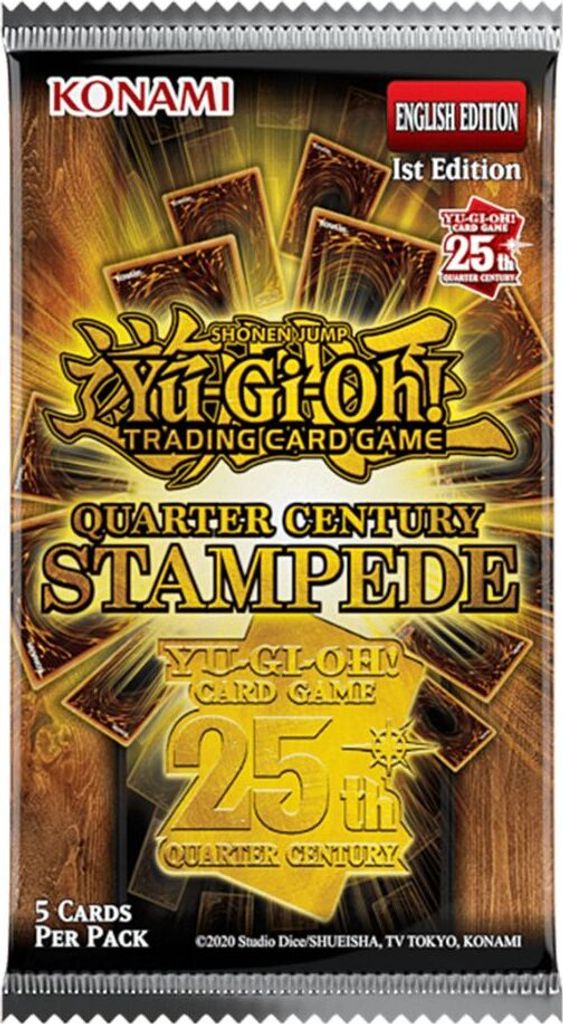 Yu-Gi-Oh! Quarter Century Stampede Booster Englisch Produktbild 