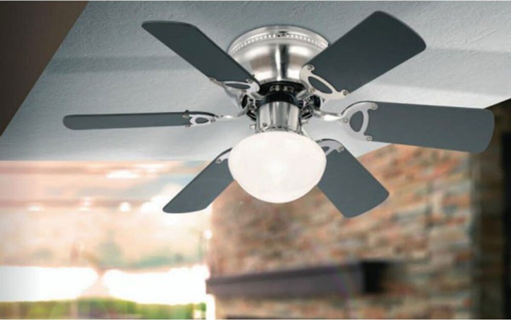 Globo Lighting ventilátor kovový nikl matný, 1x E27 Obrázek produktu 15