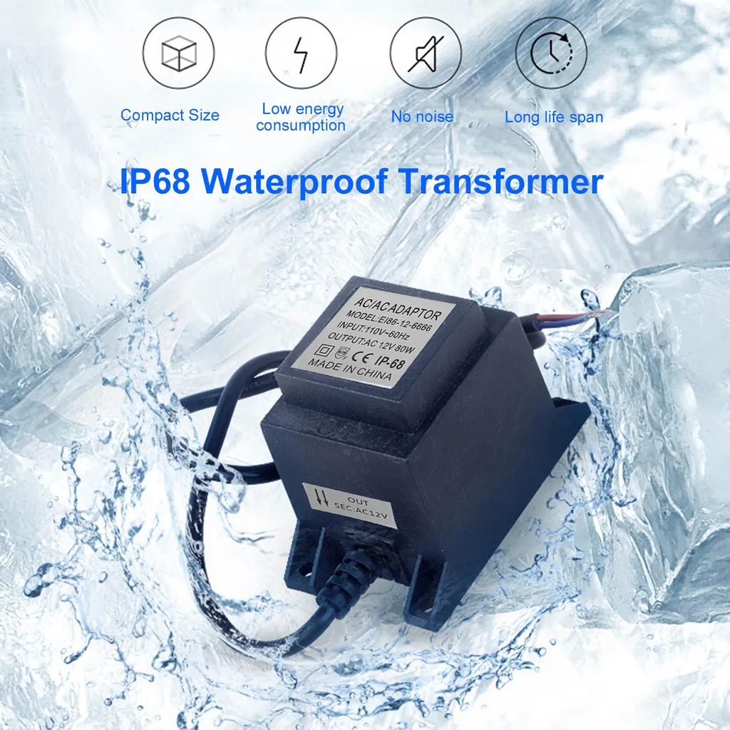 Transformateur d'Alimentation LED IP68 - Régulateur Étanche Extérieur - 6