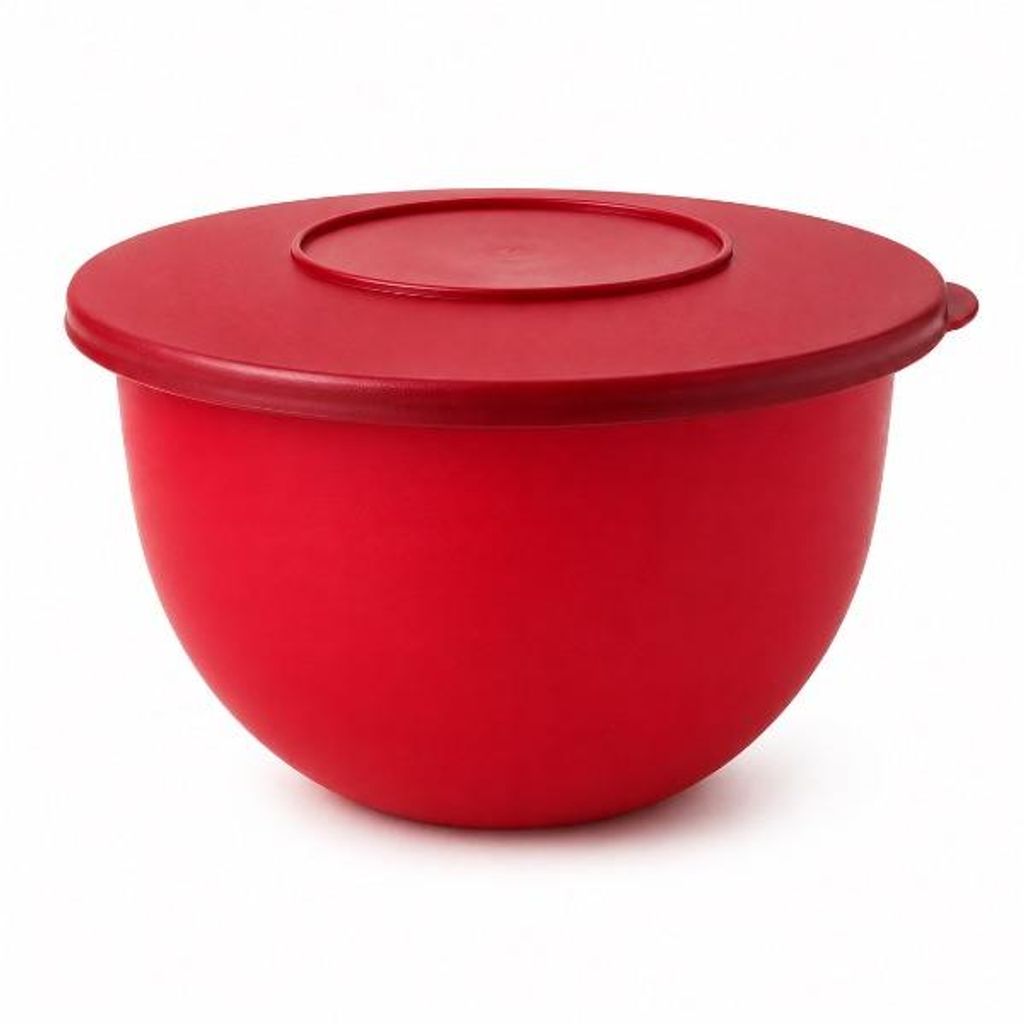 TUPPERWARE "Junge Welle" kom, 2,5 liter, rood. Productafbeelding 