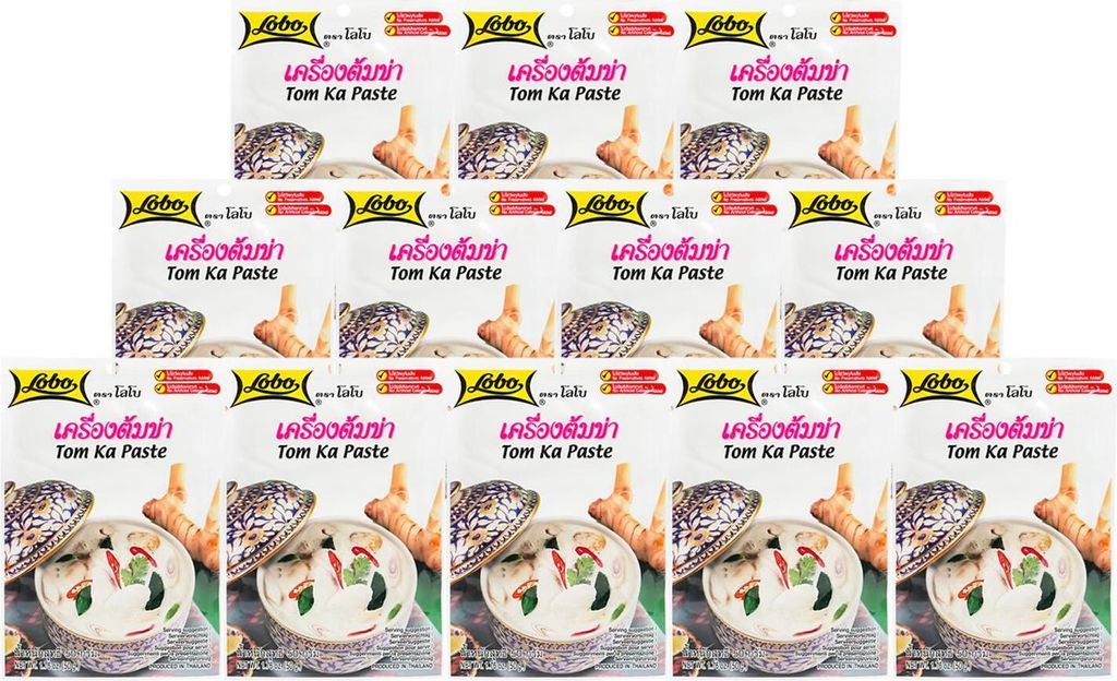Lobo Tom Ka Paste 12x50g