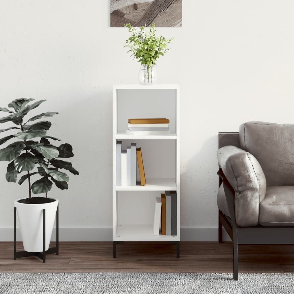Maison Exclusive - Sideboard Weiß 34,5x32,5x90 cm Holzwerkstoff