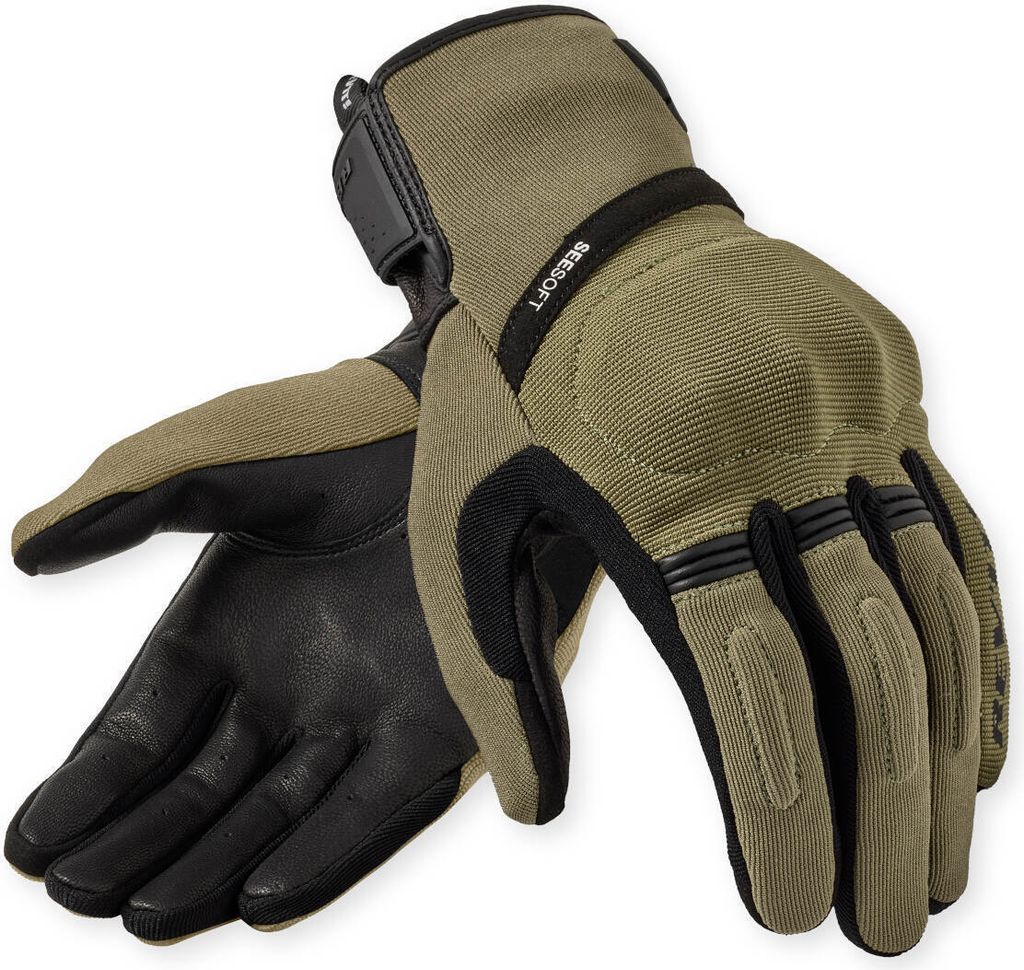 Revit Mosca 2 Motorrad Handschuhe, schwarz/oliv, XL