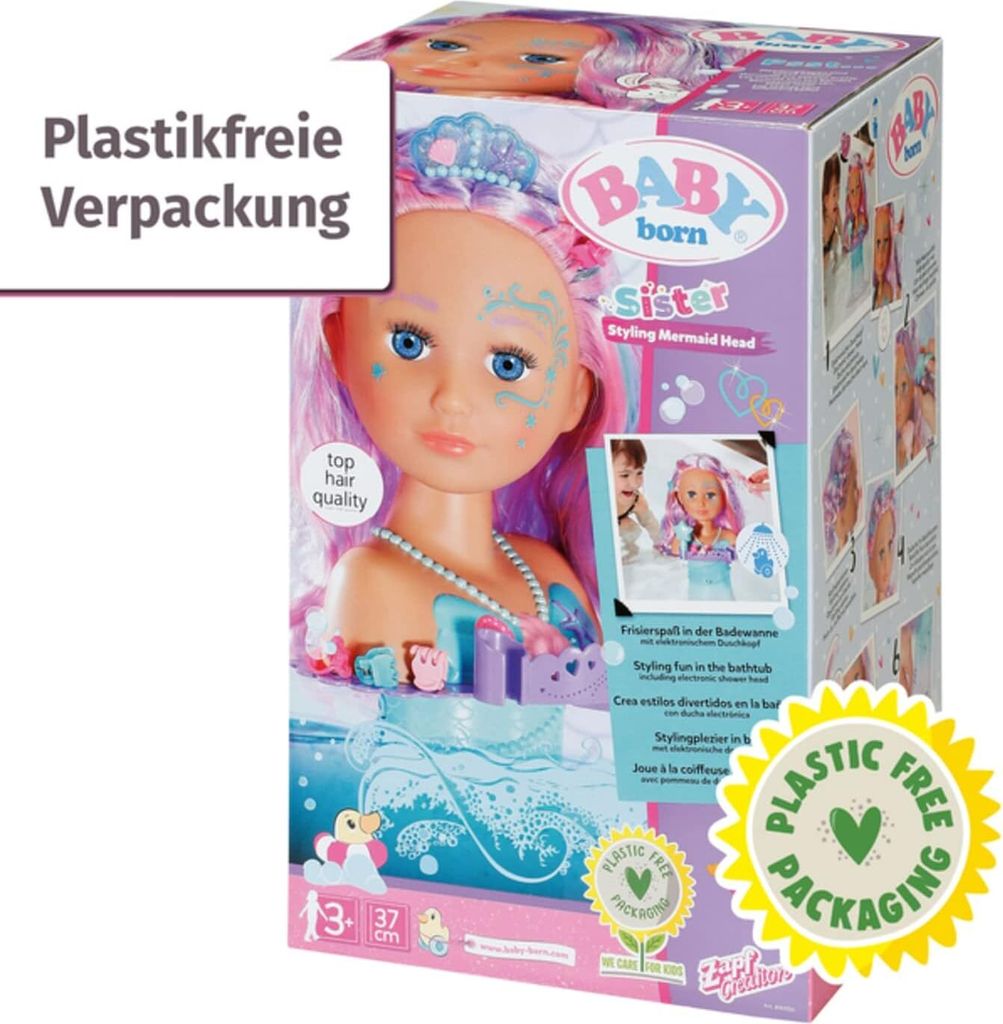 Zapf BB MEERJUNGF.STYLING HEAD HEAD Produktbild 47