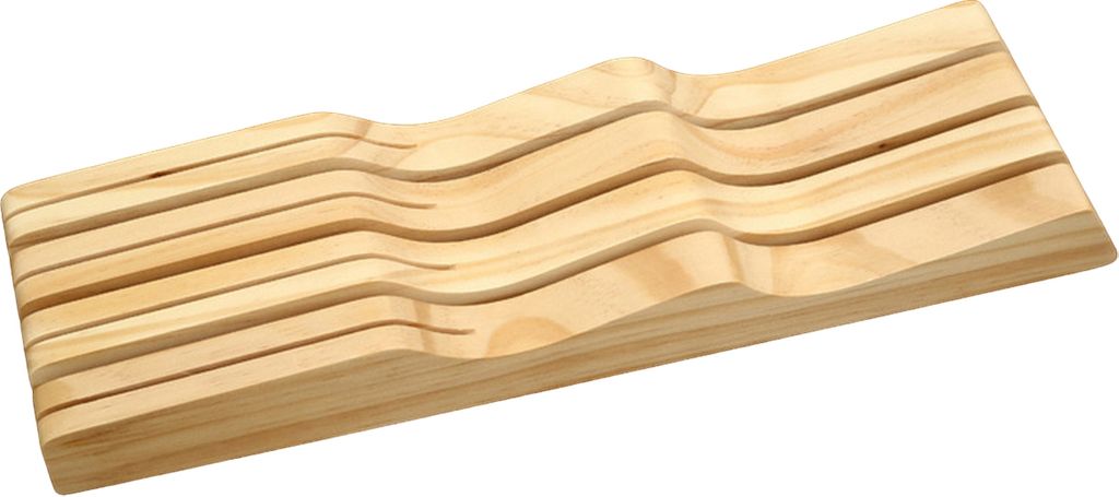 Cutterhalter, vielseitiger Cutter-Organizer aus Holz für Schubladen, platzsparender Cutter-Aufbewahrungs-Organizer für die Küche zu Hause
