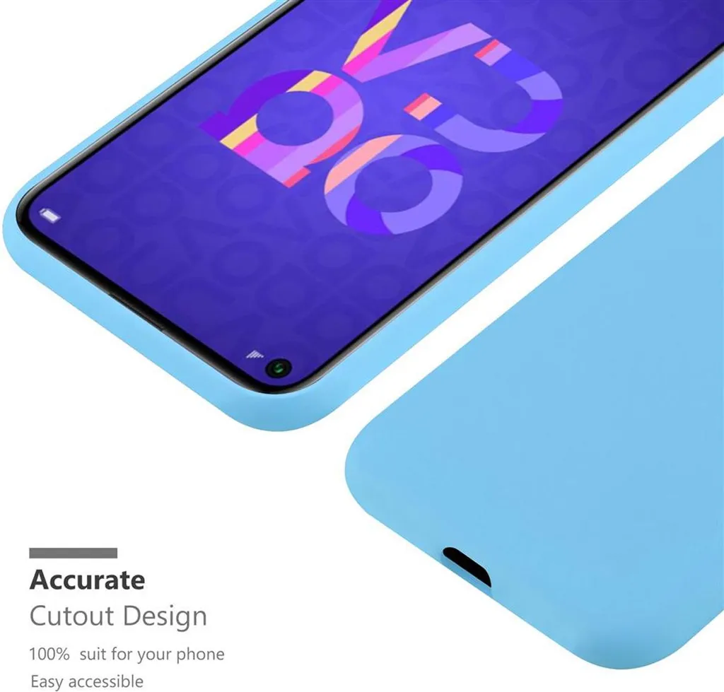 Cover Huawei NOVA 5 PRO Cadorabo Blu - Protezione TPU Flessibile Slim - 7