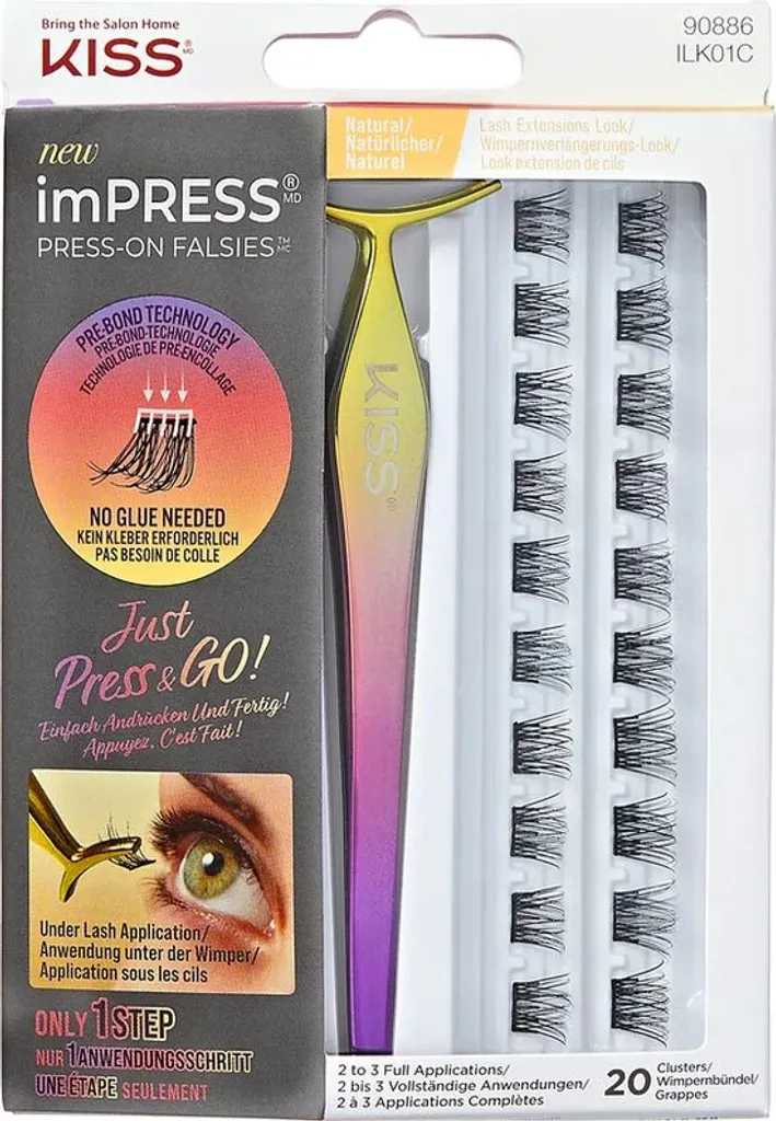 Ciglia Finte KISS imPRESS: Il Mai Più Senza per il Tuo Look