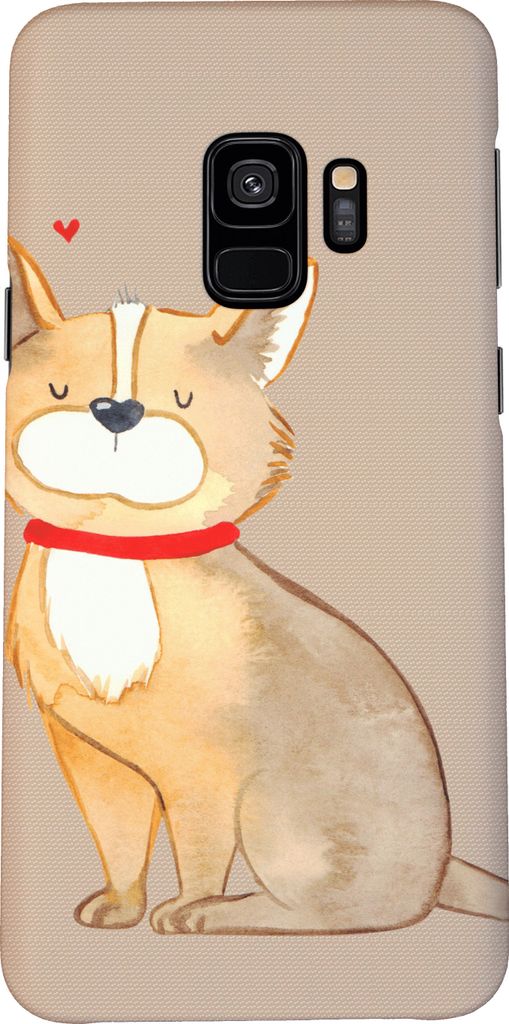 Mr. & Mrs. Panda Samsung Galaxy S9 Handyhülle Hund Glück - Produktbild 