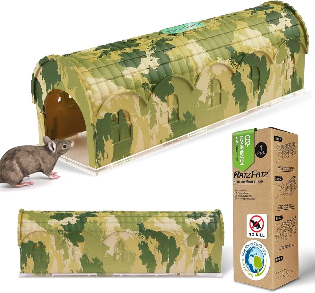 RatzFatz® Premium Trappola per topi viva riutilizzabile. Immagine del prodotto 