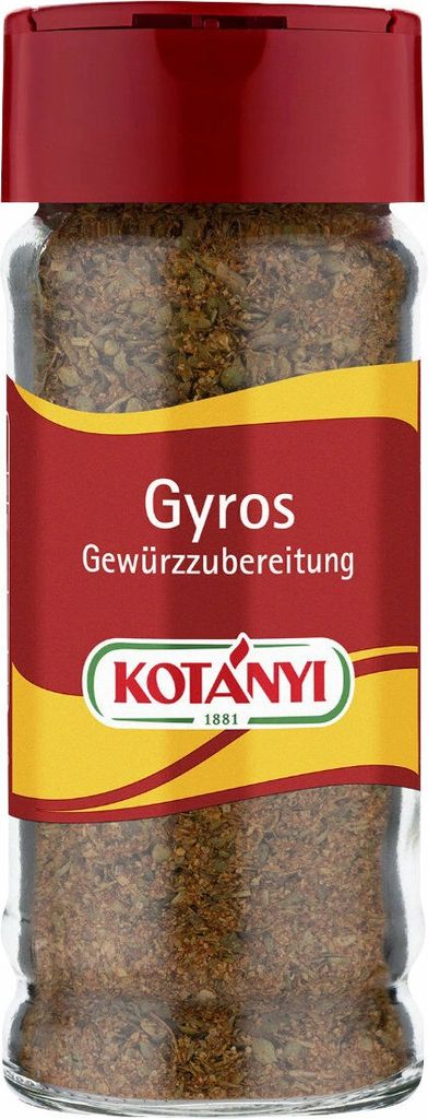 Kotanyi Gyros Gewürzzubereitung klassisch griechische Küche Produktbild 