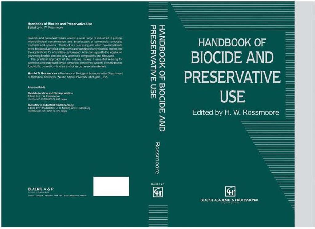Handbook of Biocide and Preservative Use