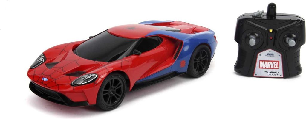 Jada RC Marvel Spider-Man 2017 Ford GT 2,4 GHz 1:16 Image du produit 