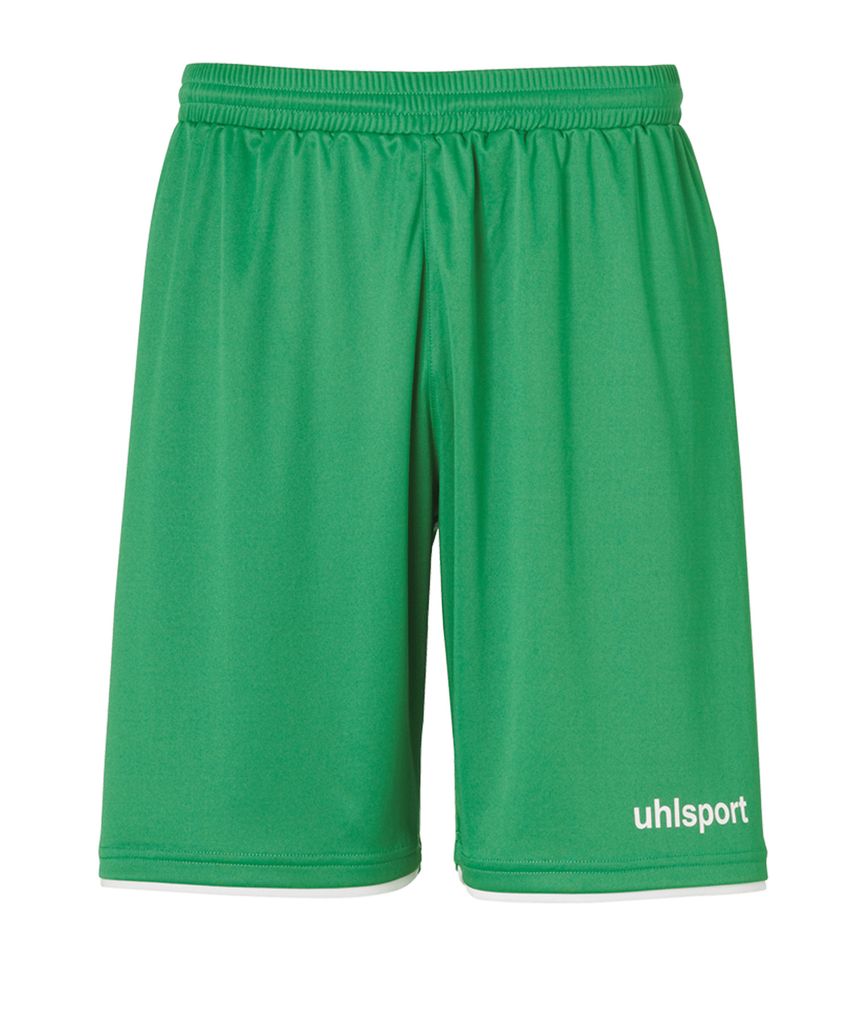 Uhlsport Club Shorts Herren - Grün / Weiß