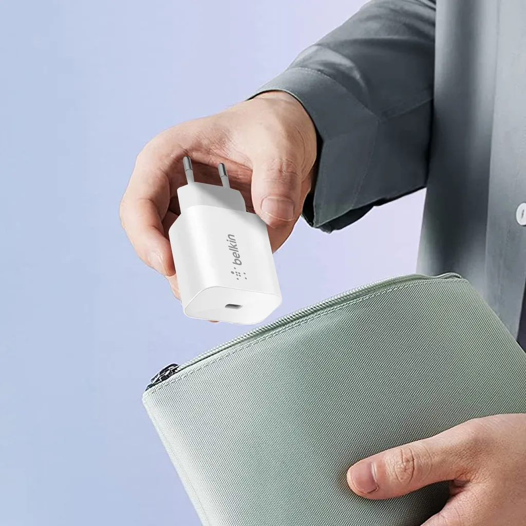 Belkin 25W USB-C Caricatore Bianco - Sostituzione Originale Garantita - 14