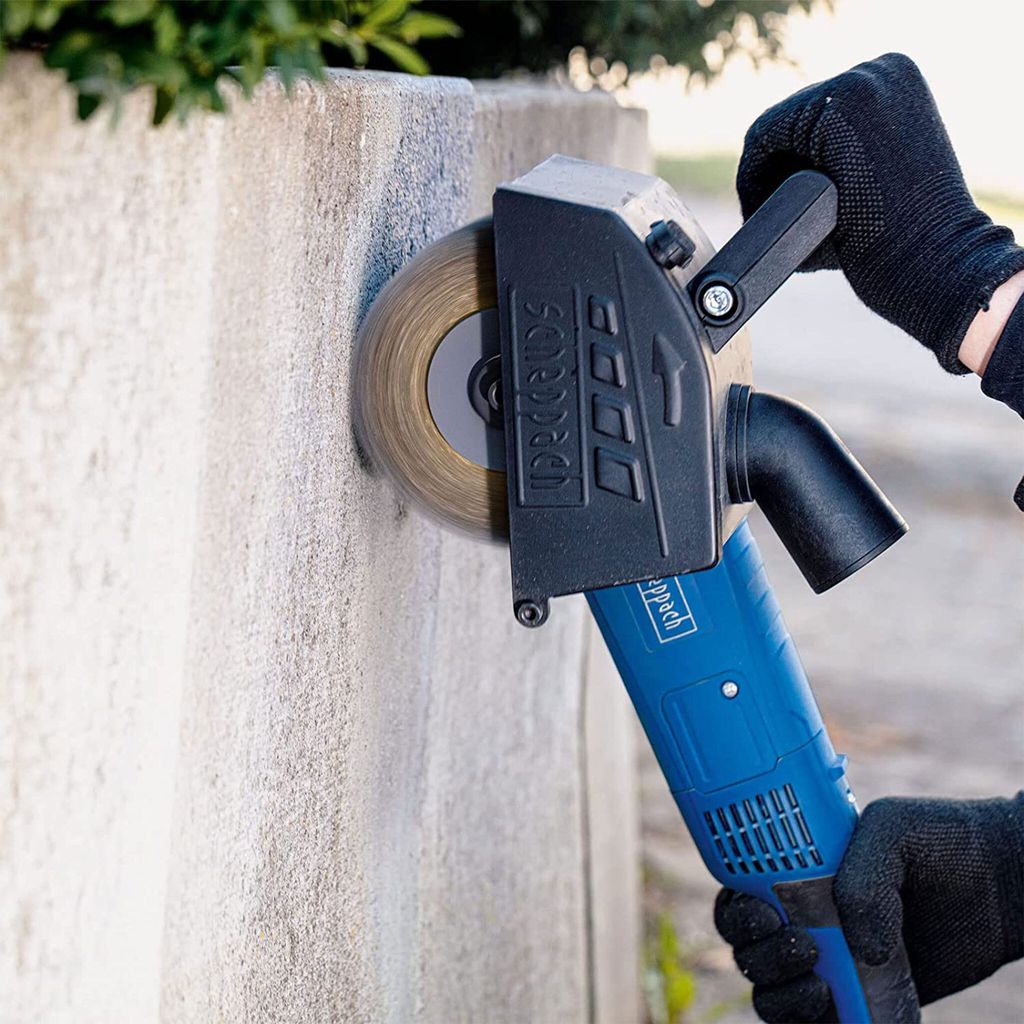 Kefová sanitačná brúska Scheppach MRS 1300, 120 mm, 1300W Obrázok produktu 22