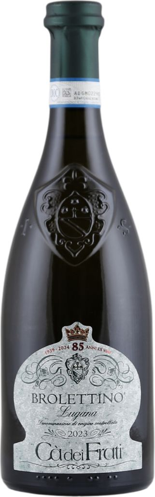 A bottle of wine against a white background.
