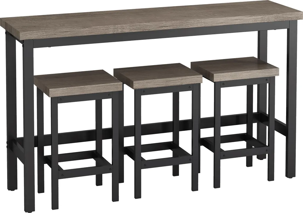 Ensemble Table à Manger pour Petit Appartement et Studio 4 Pièces - 10
