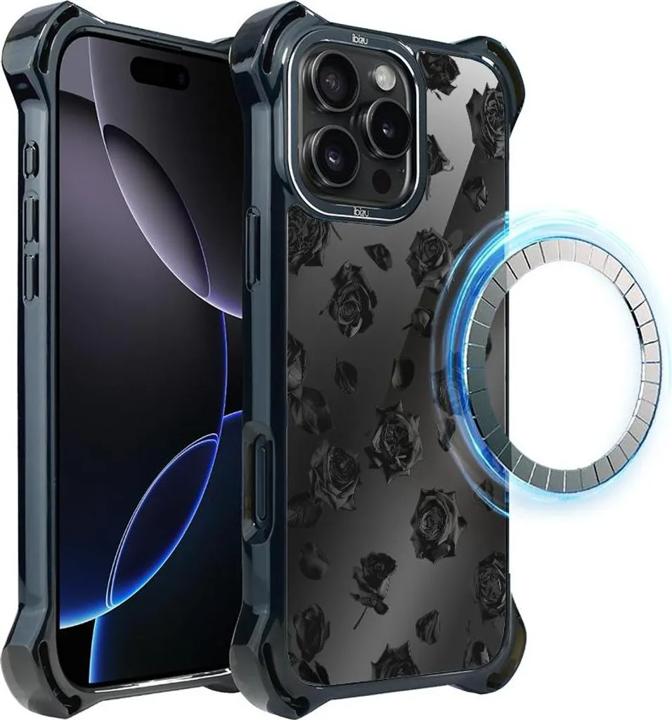 Coque iPhone 16 Pro Max IBIZU DropGuard Ultra MagSafe Midnight Noir