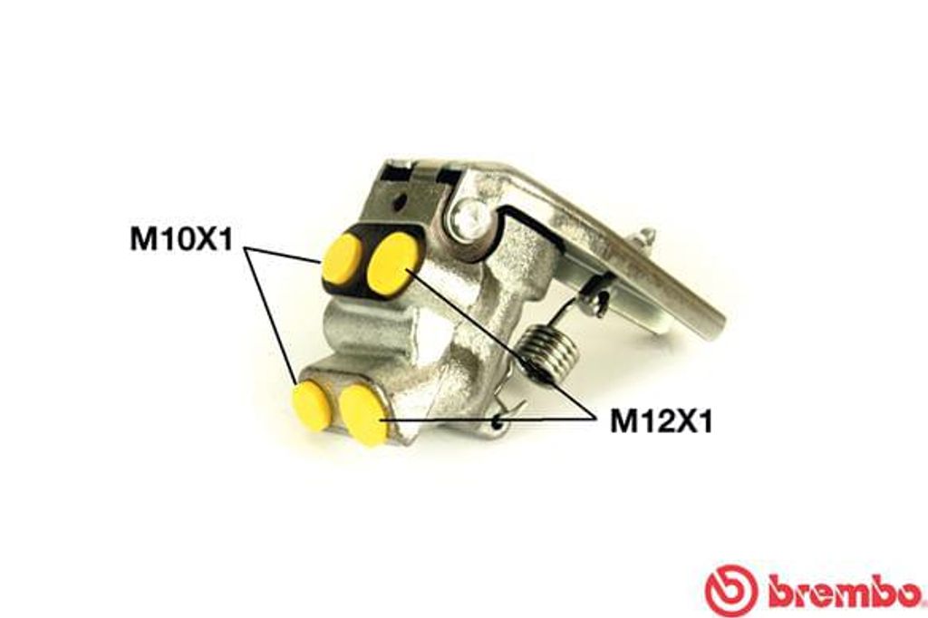 BREMBO Bremskraftregler R 61 016 passend für PEUGEOT 106 II Schrägheck (1A, 1C) Gusseisen