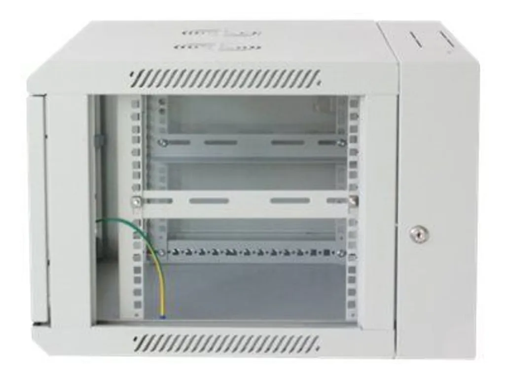 Armoire Informatique 15U 600x550mm Idéale pour Serveurs et Réseaux Câblés