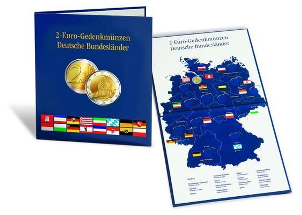 Presso Münzalbum für 2 Euro Münzen "Deutsche Bundesländer" Produktbild 