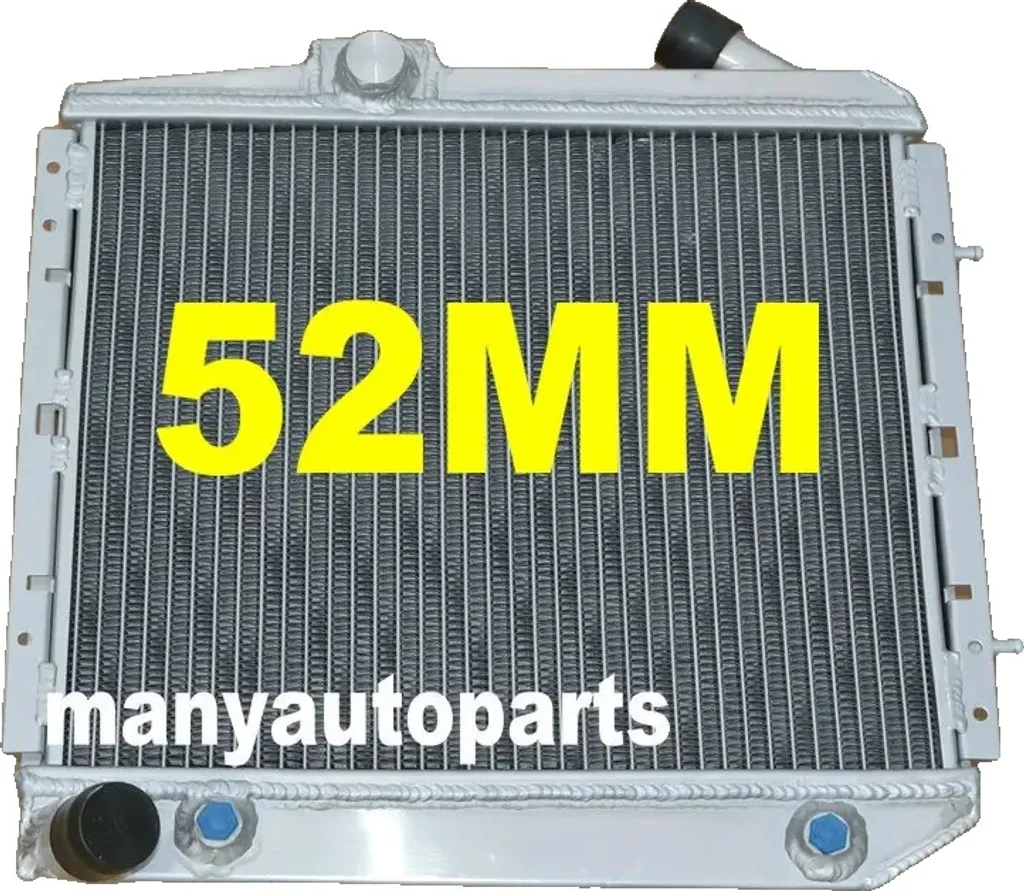Radiateur de refroidissement moteur alu 52mm pour Renault Super 5 et R5 GT Turbo