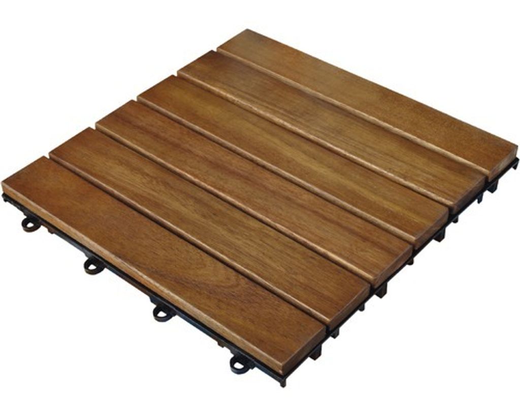 Klickfliese Konsta Akazie 30 x 30 cm geölt Produktbild 